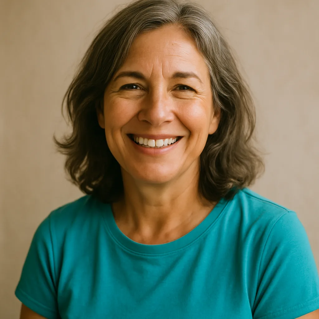 Smiling woman in her 50s — member of The Nottinghamshire Dating Site